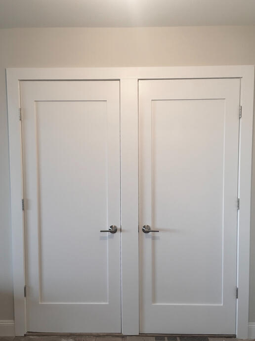 Installation and framing of doors