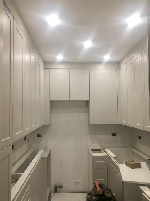 Cabinet installation